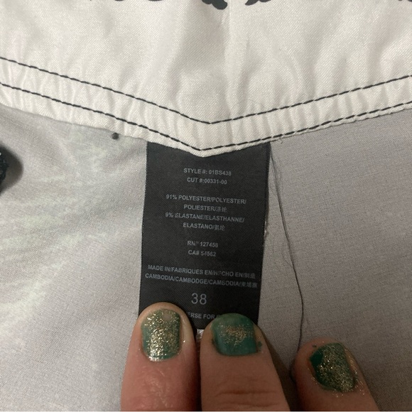 Affliction Combat Shorts MMA Green Graphic Logo Size 38 Men’s Jiu Jitsu Fighter - Picture 2 of 7